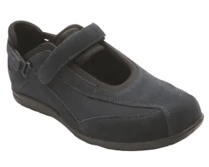 JOY Navy Suede/ Stretch