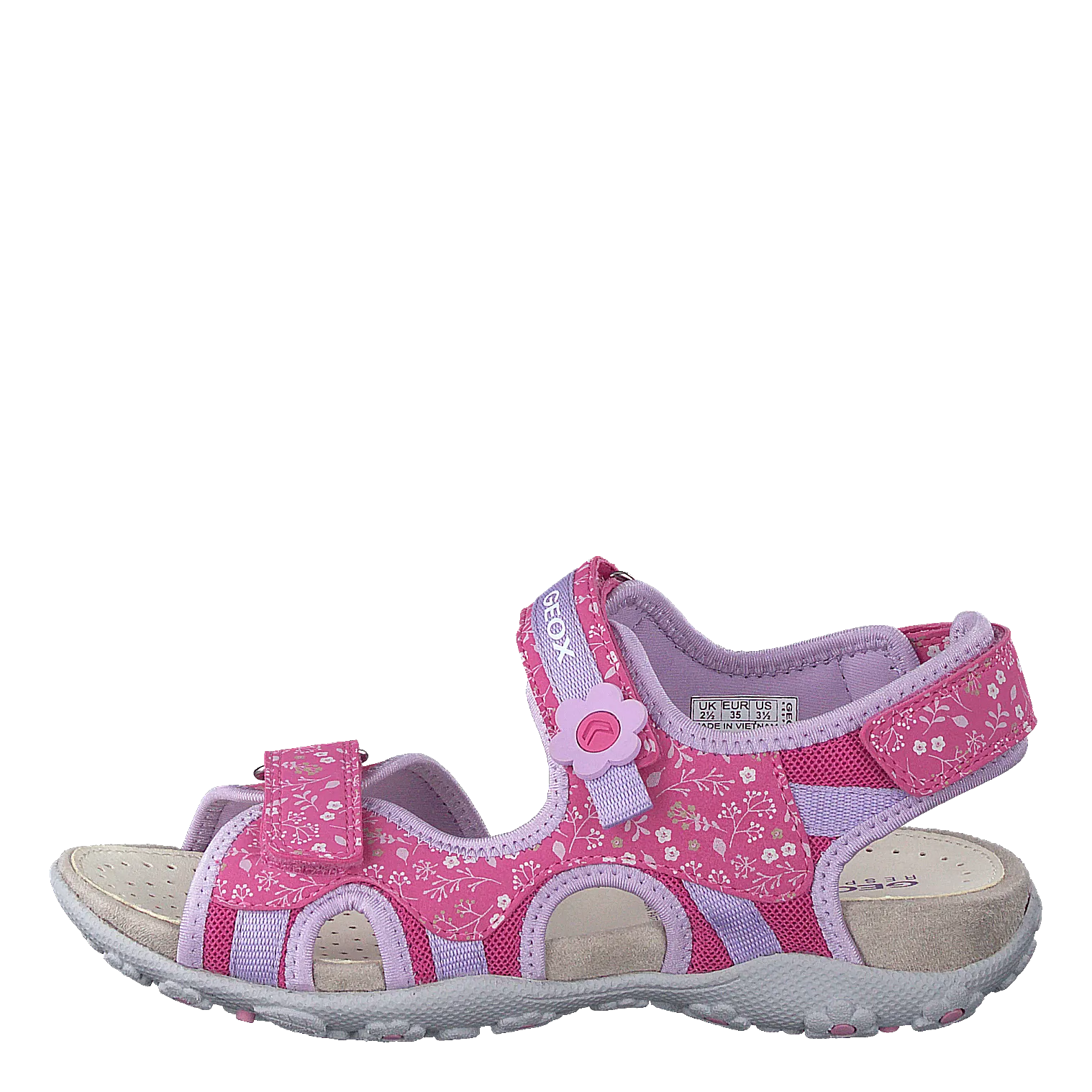 Jr Sandal Roxanne Fuchsia/lilac