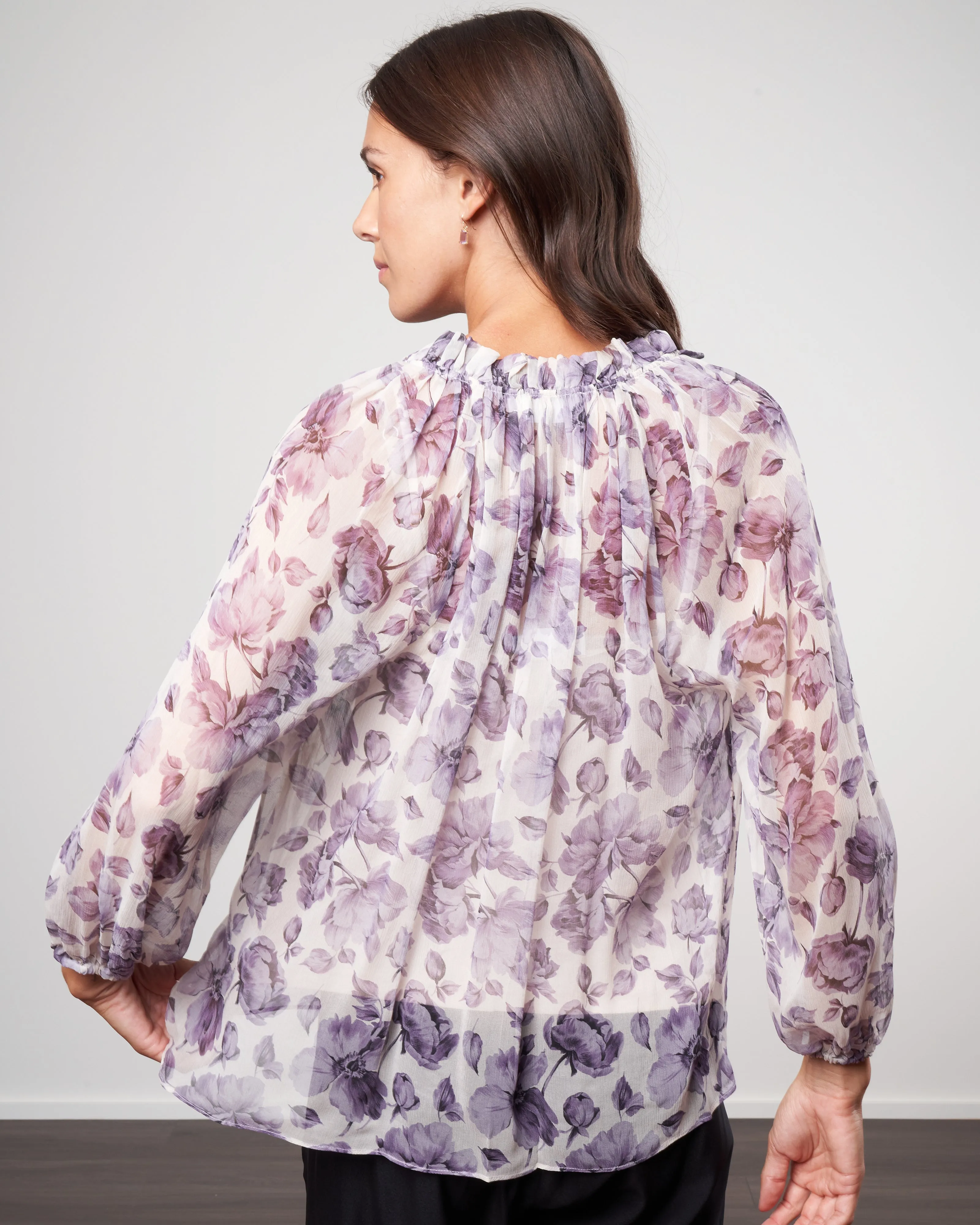 karla blouse - violette nude