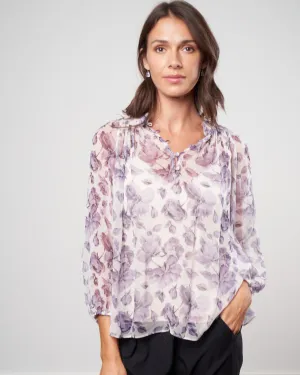 karla blouse - violette nude