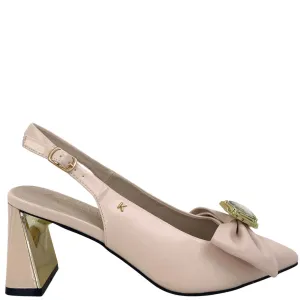 Kate Appleby Perthshire Bow Pointed Shoes - Pink