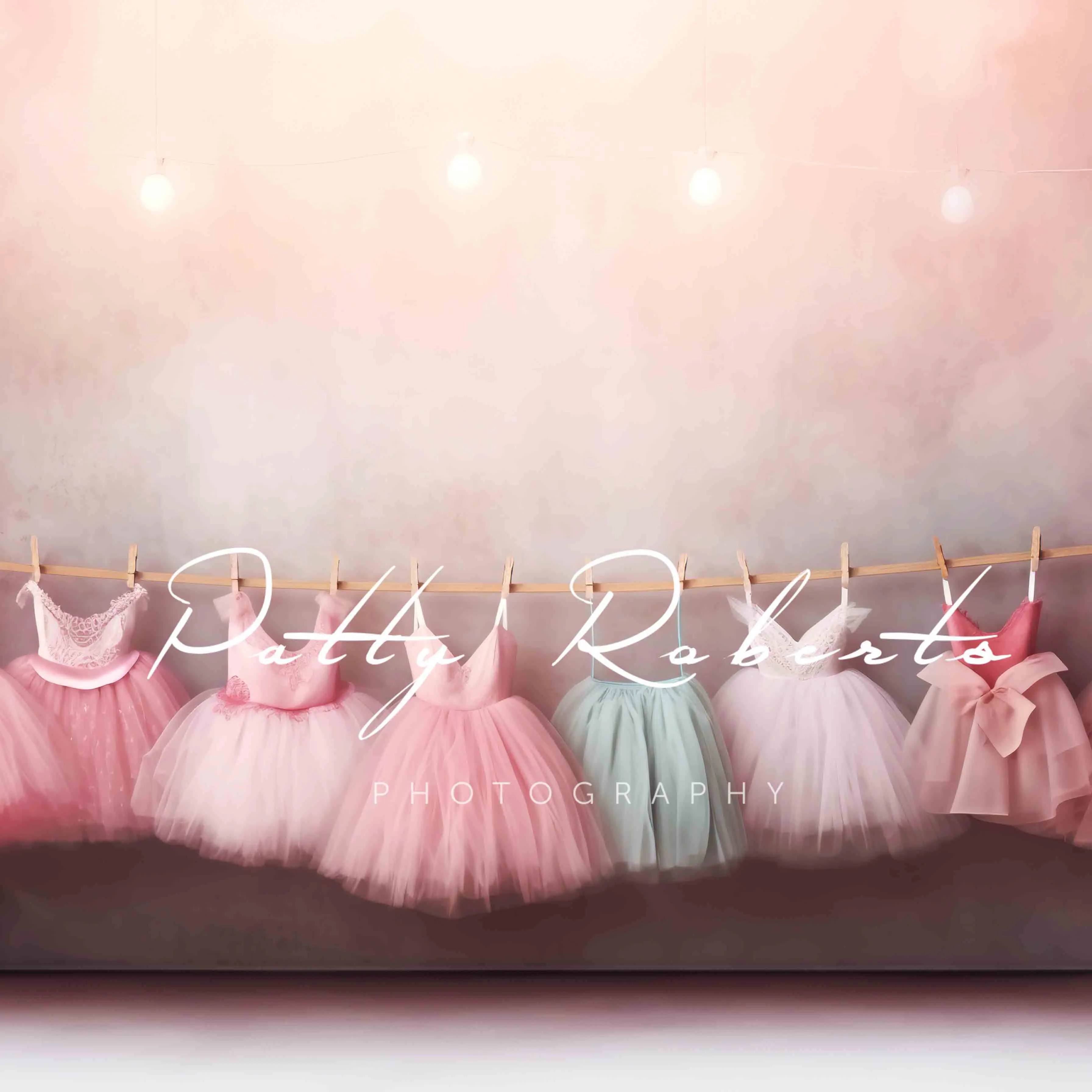 Kate Ballet Dresses Pink Backdrop Designed by Patty Robert