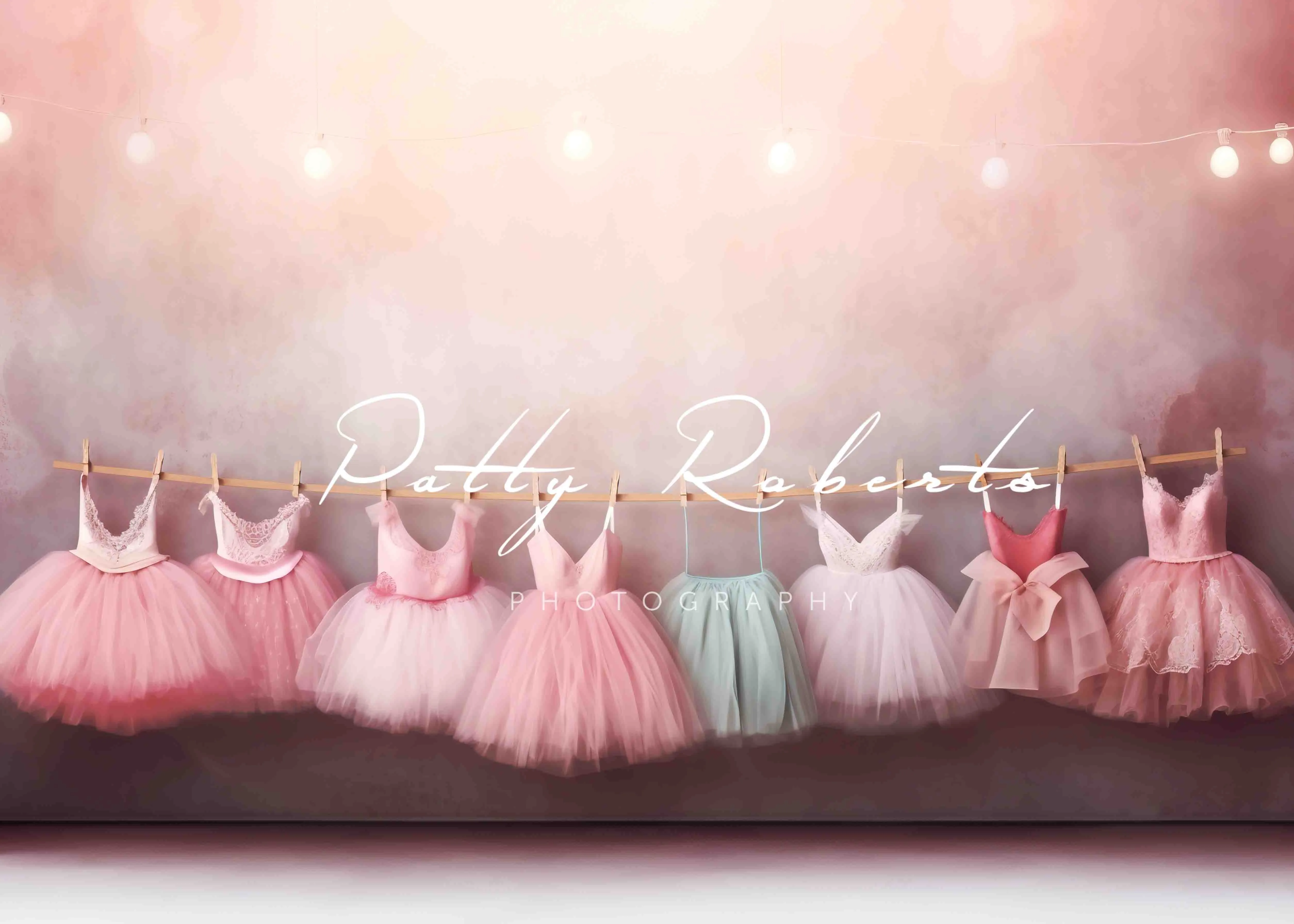 Kate Ballet Dresses Pink Backdrop Designed by Patty Robert