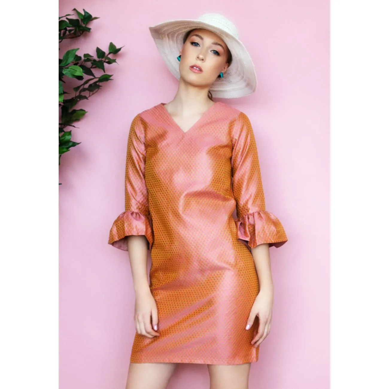Kim Rose Gold Dress