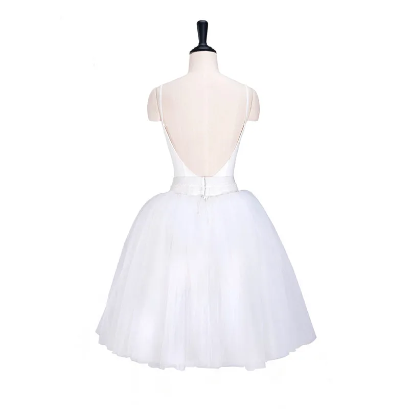 Knee-Length Romantic Tutu Skirt