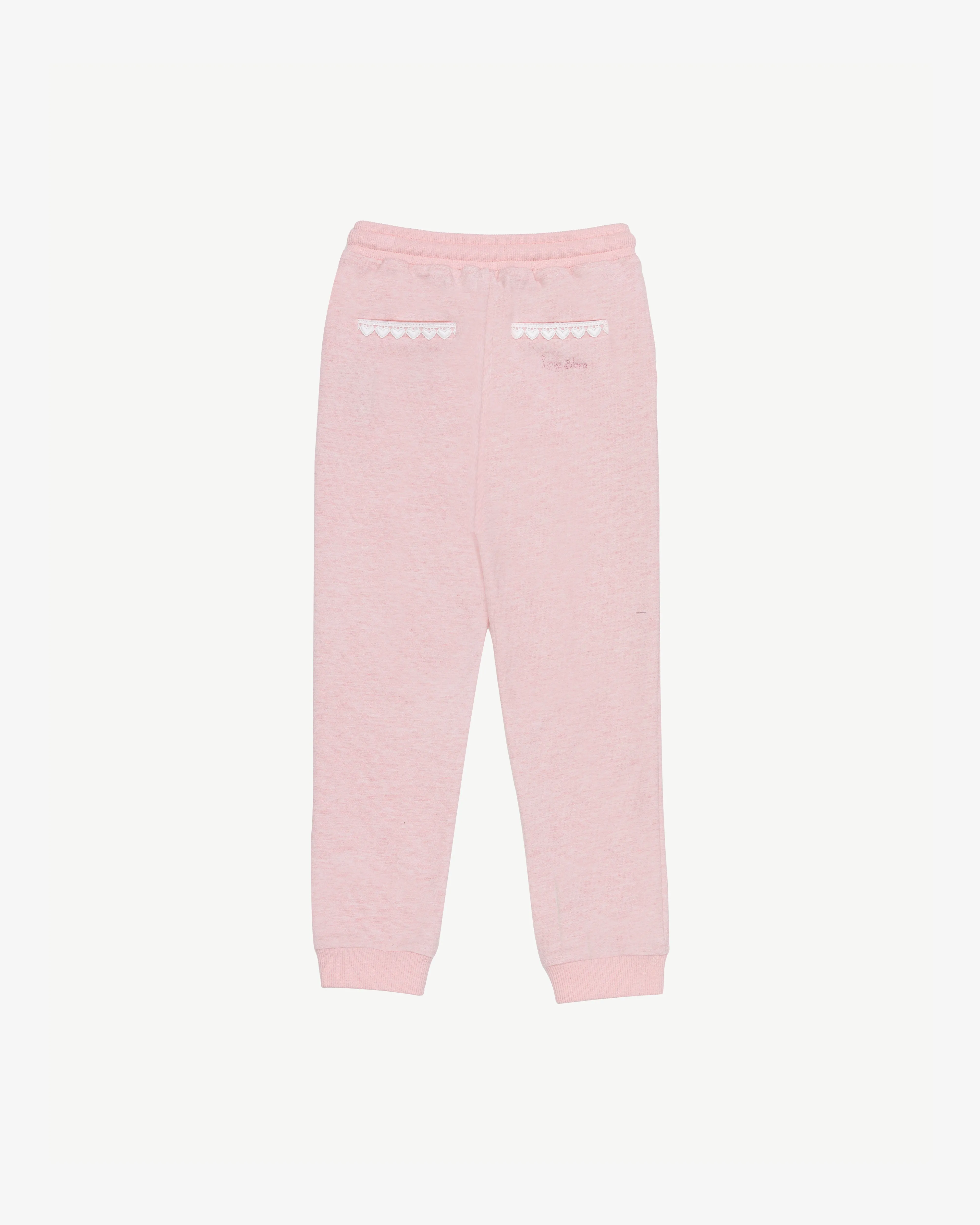 Lacy Pocket Pants (Pack of 2, Ballet Pink & Grey)