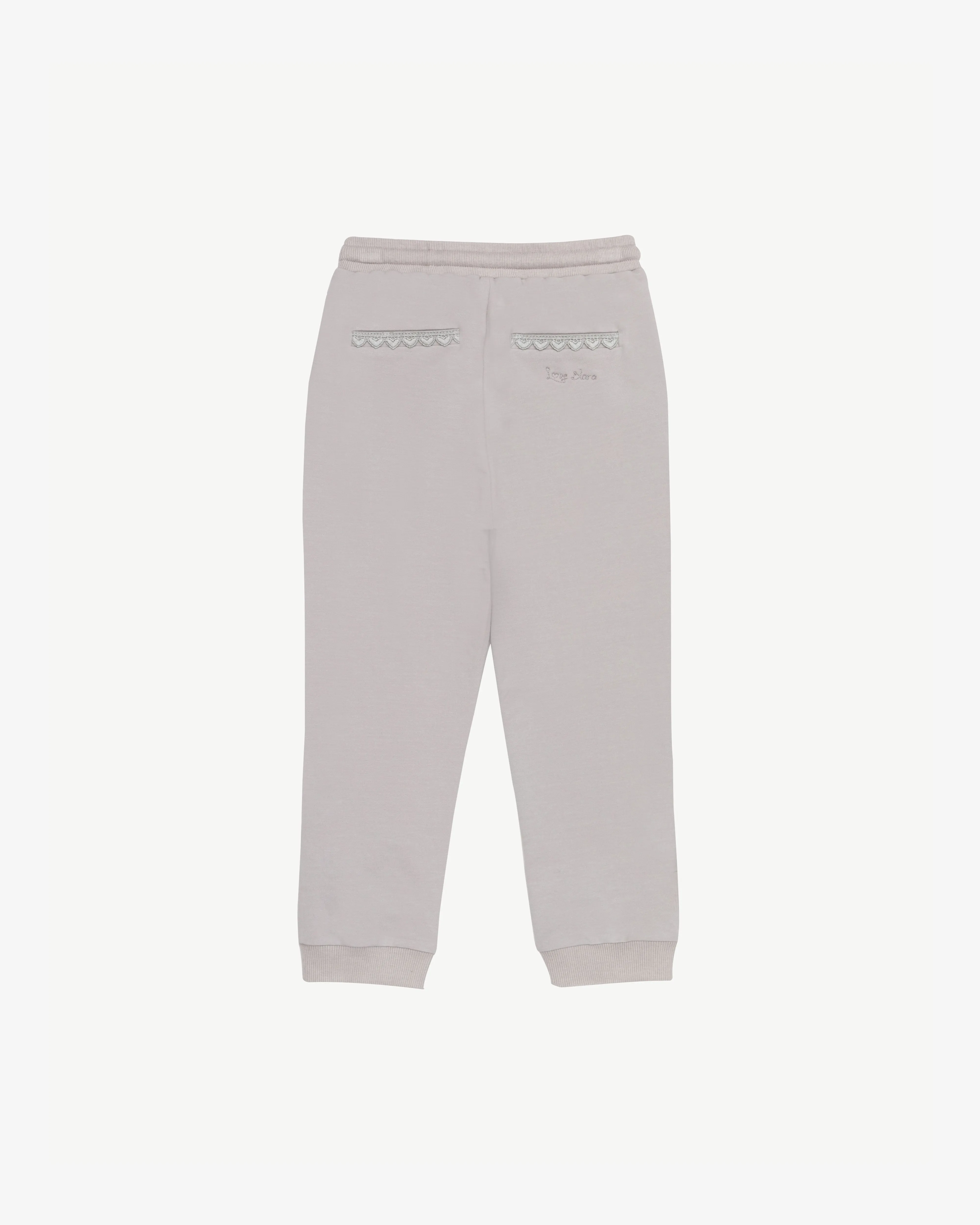 Lacy Pocket Pants (Pack of 2, Ballet Pink & Grey)