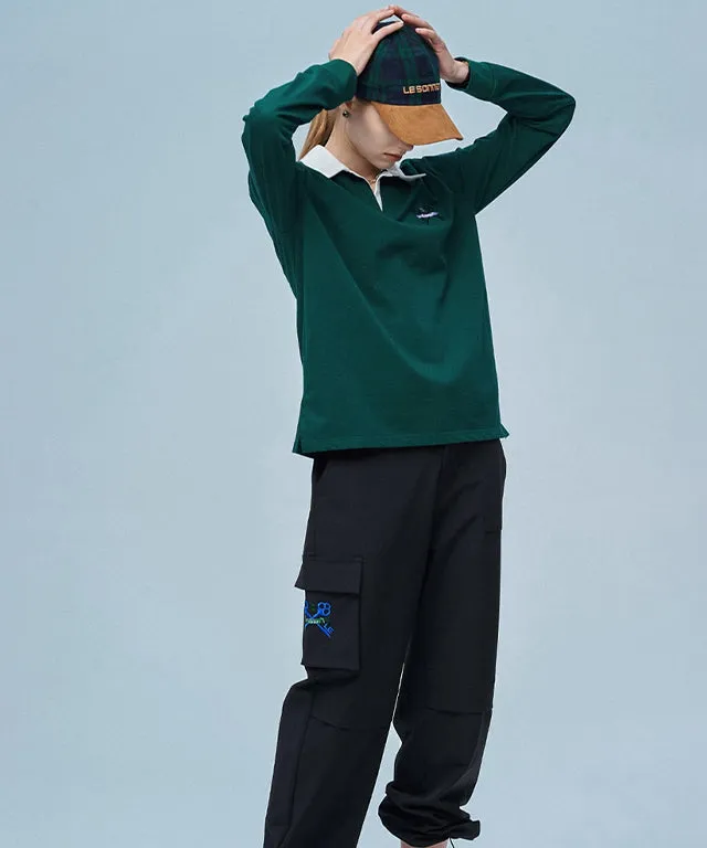 LE SONNET Check & Suede Cap - Green
