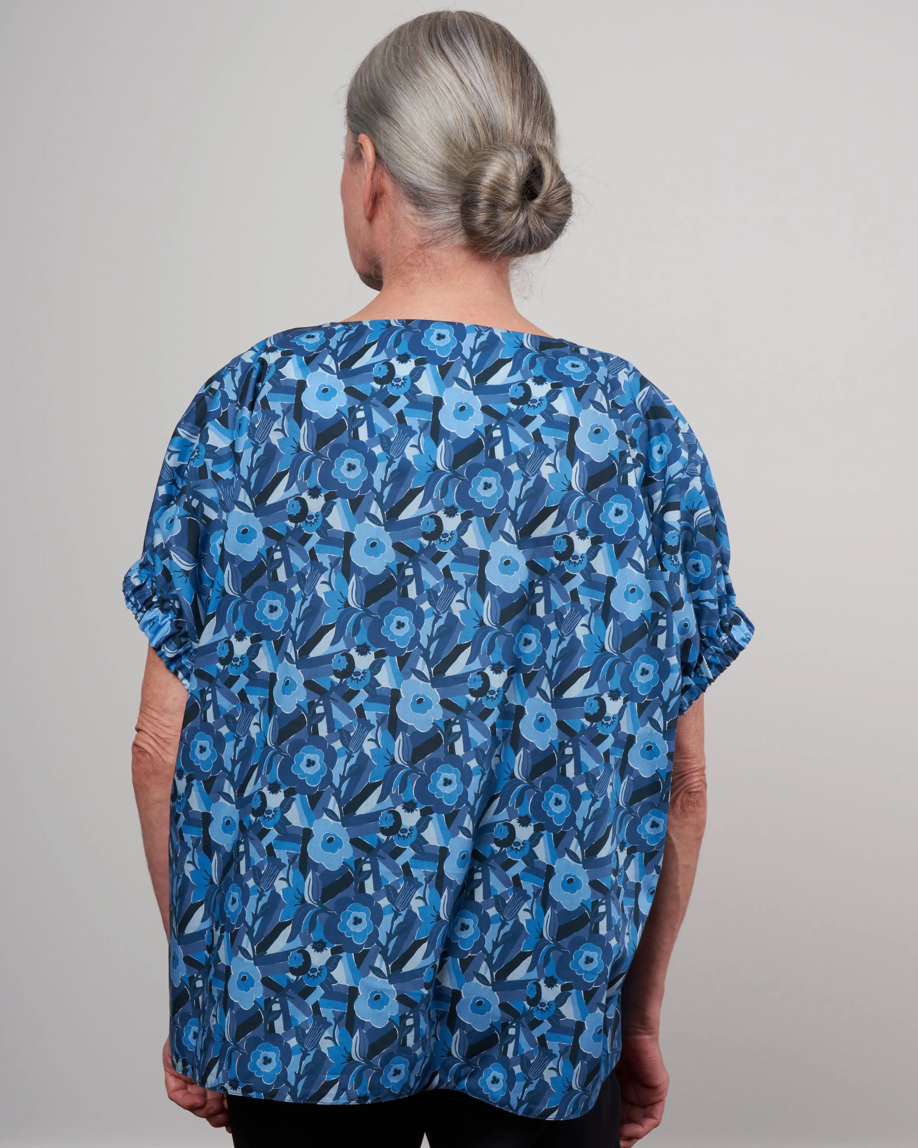 liberty print zoe shirt - bloomsbury