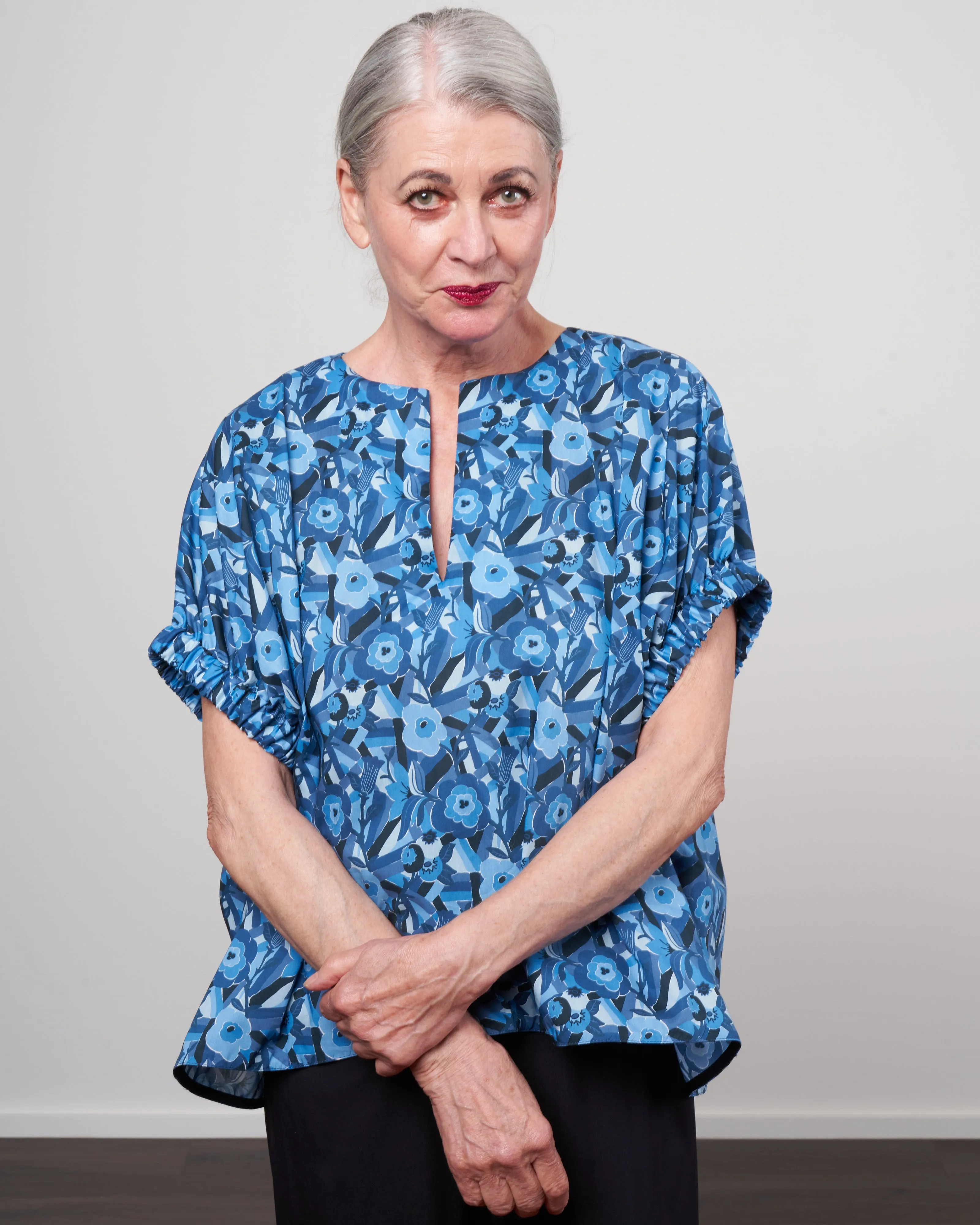 liberty print zoe shirt - bloomsbury