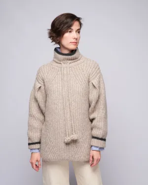 liese turtleneck - cobblestone