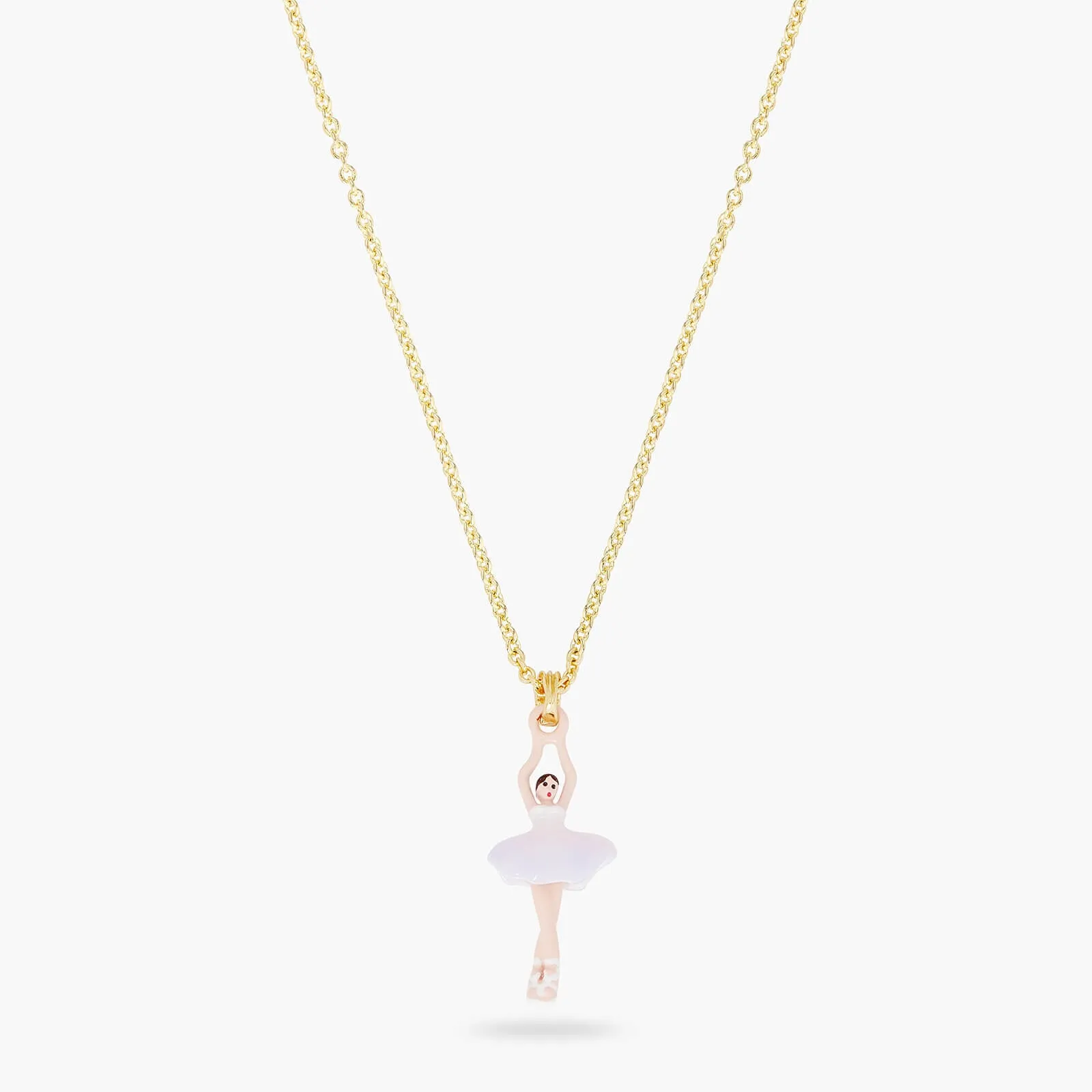 Lilac Mini Ballerina Necklace