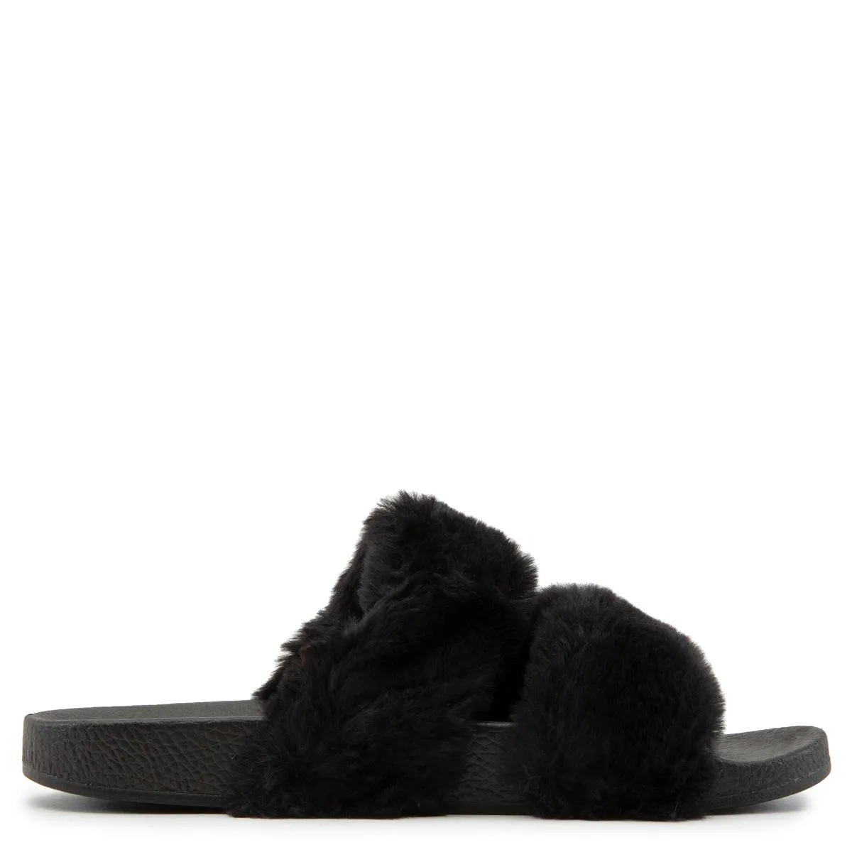 Liv-04 Two Band Fur Slides