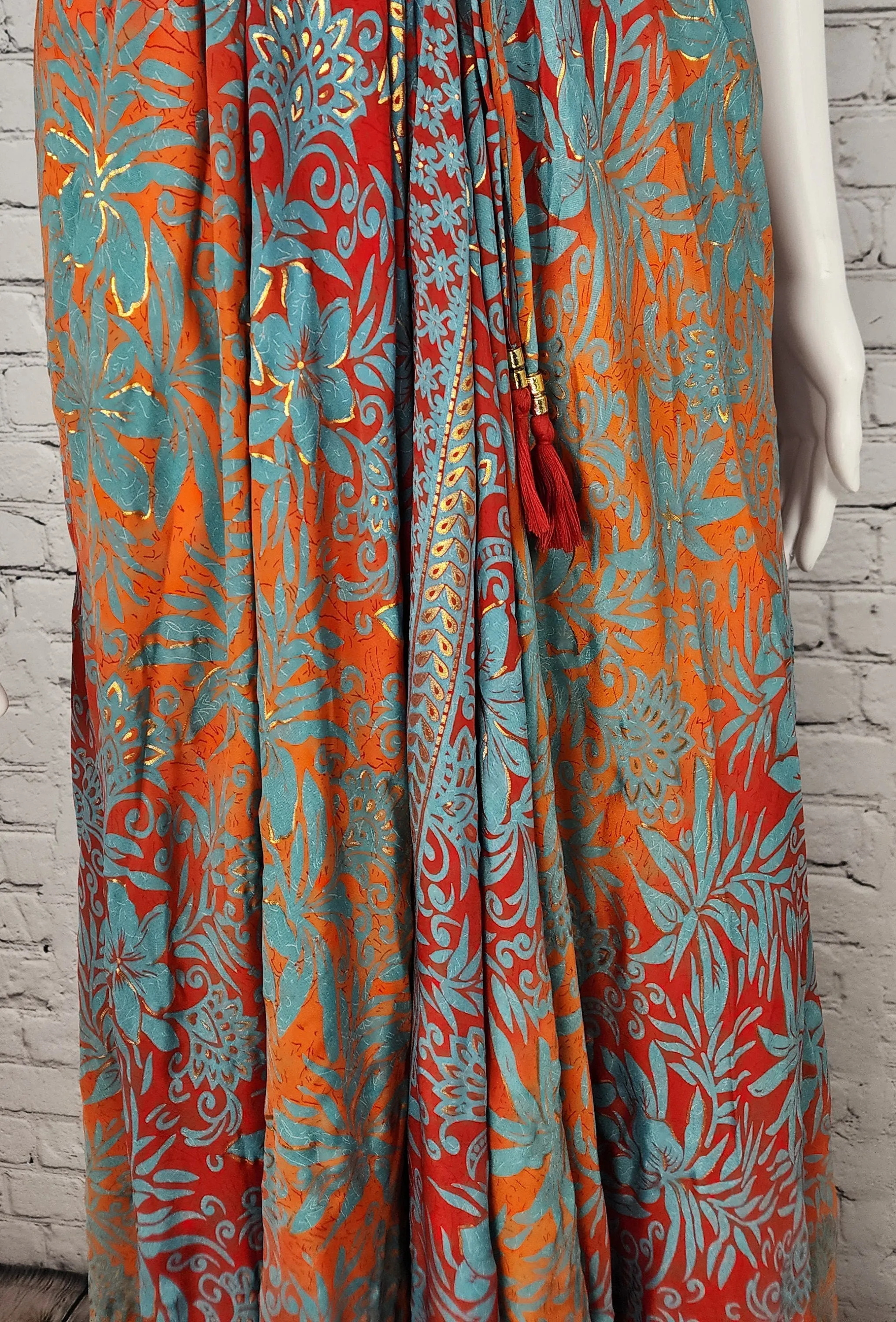 Long summer dress, boho dress, Gypsy Maxi dress
