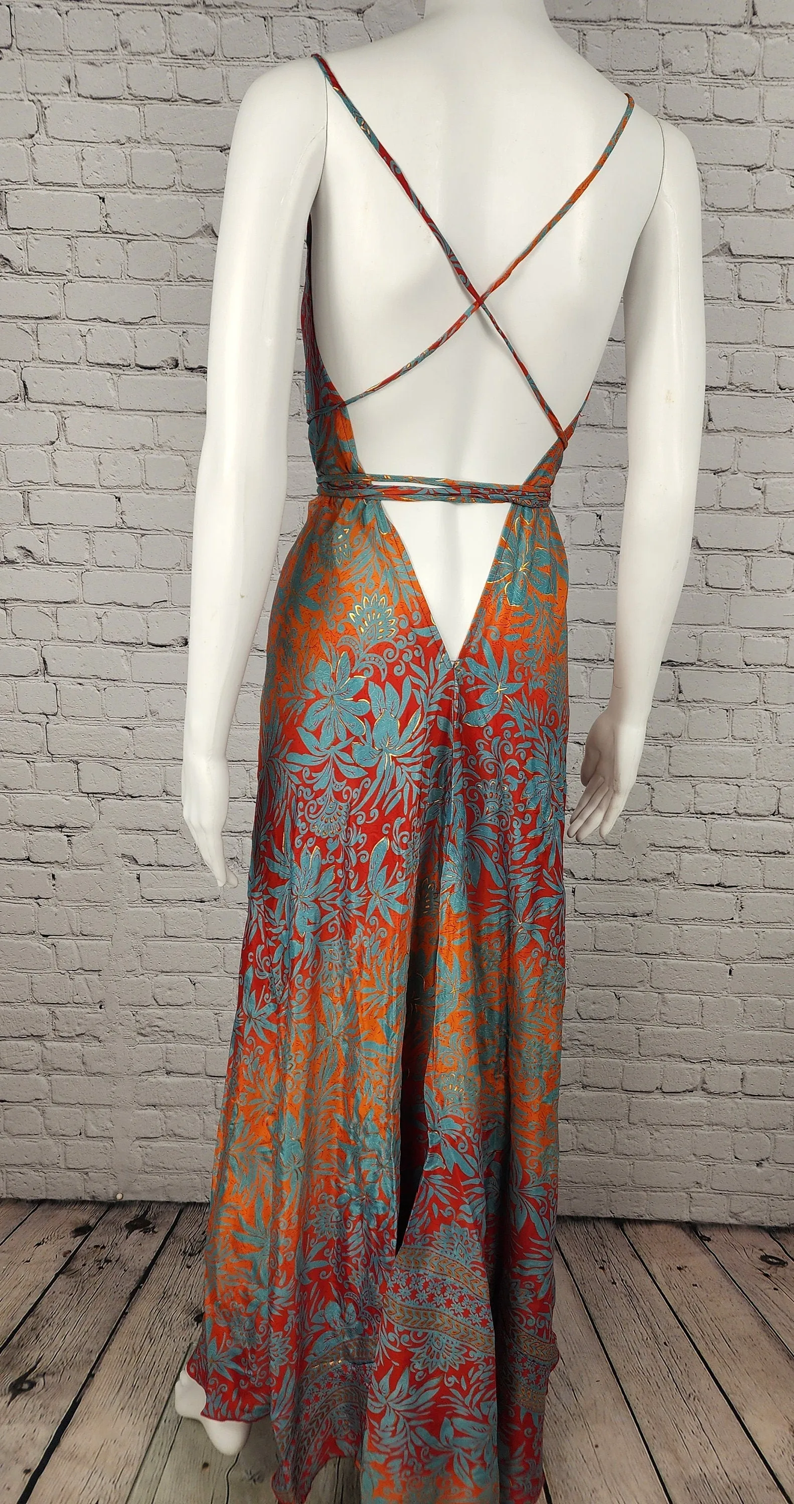 Long summer dress, boho dress, Gypsy Maxi dress