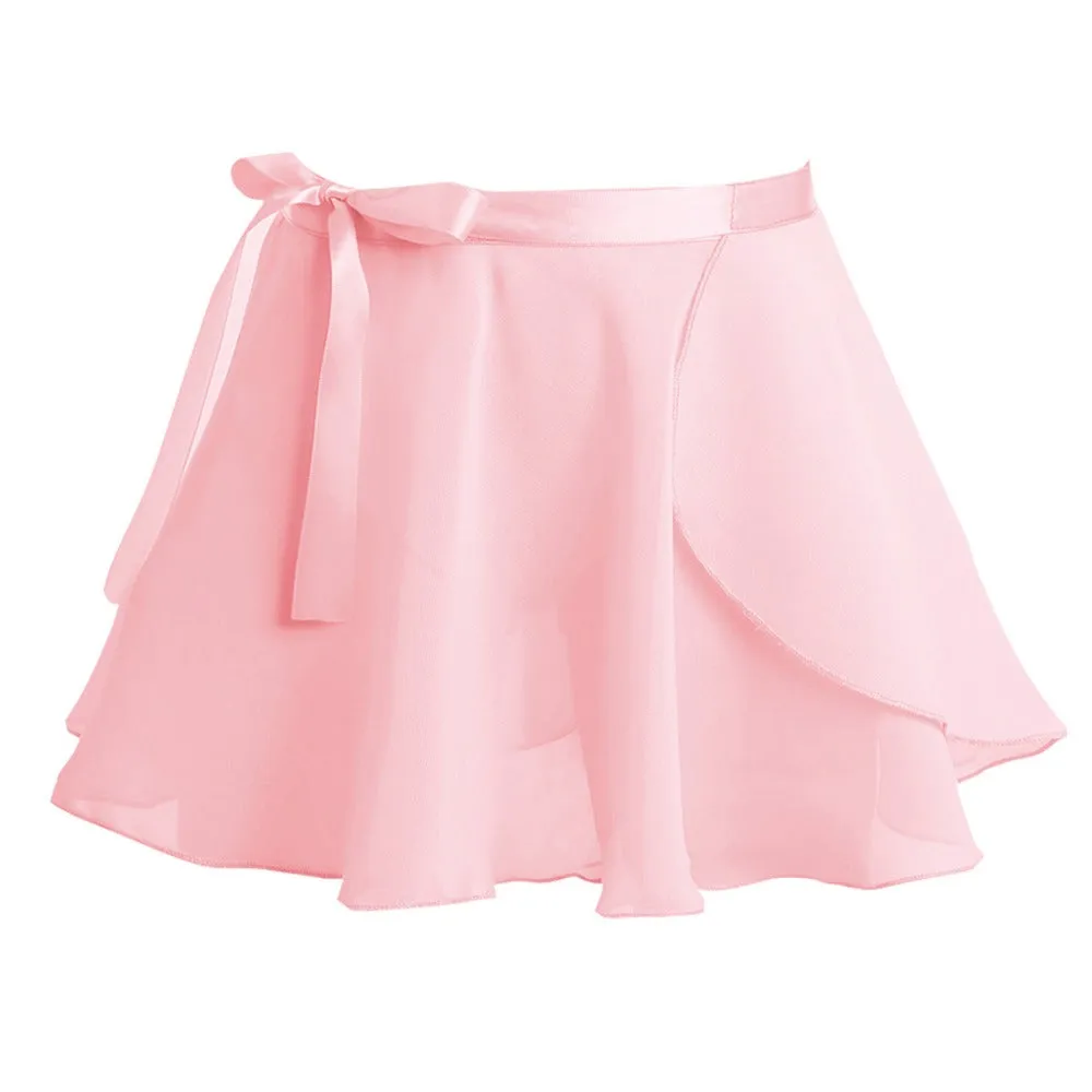 Longsleeve Ballet Leotard with Tied Skirt