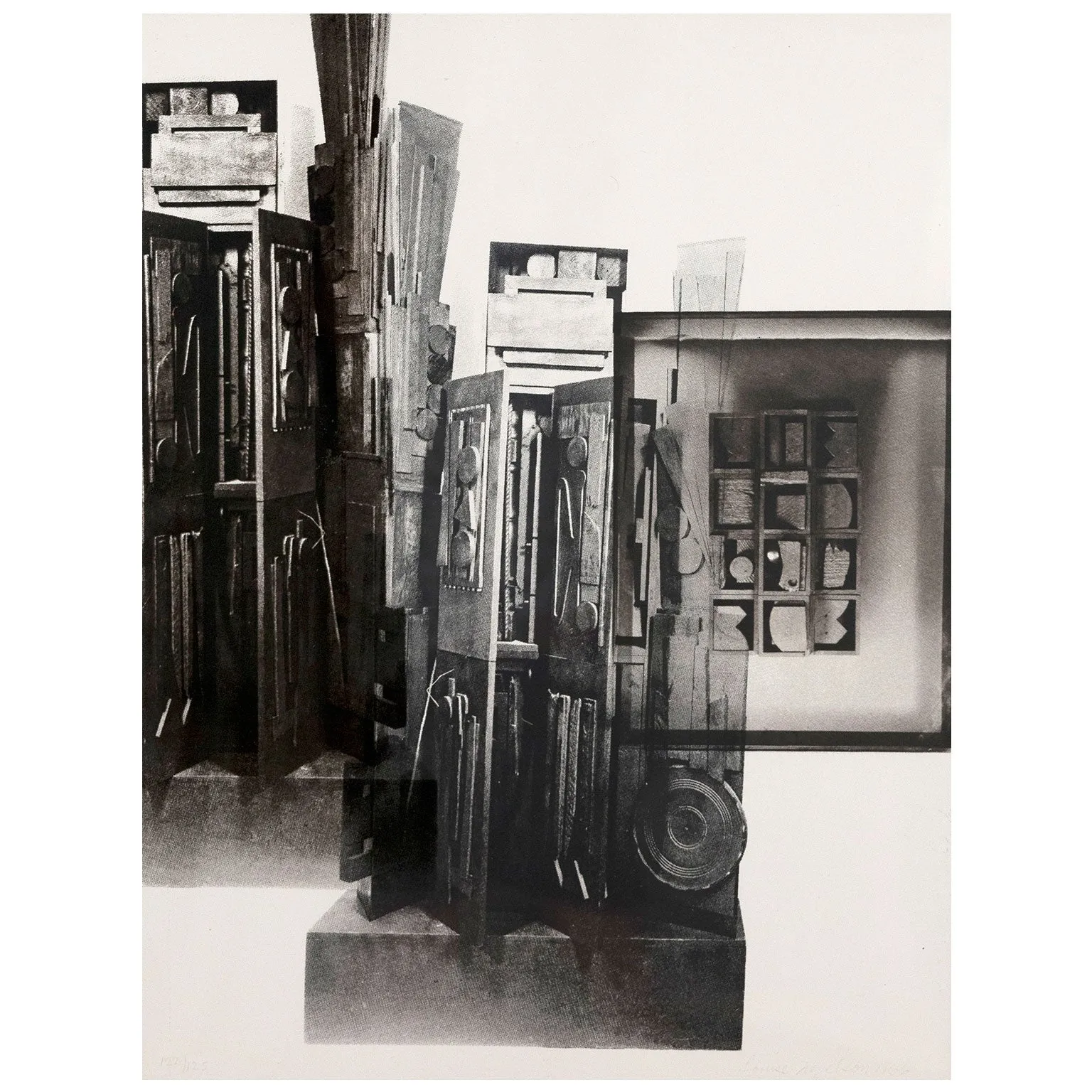LOUISE NEVELSON "EDITH", 1966
