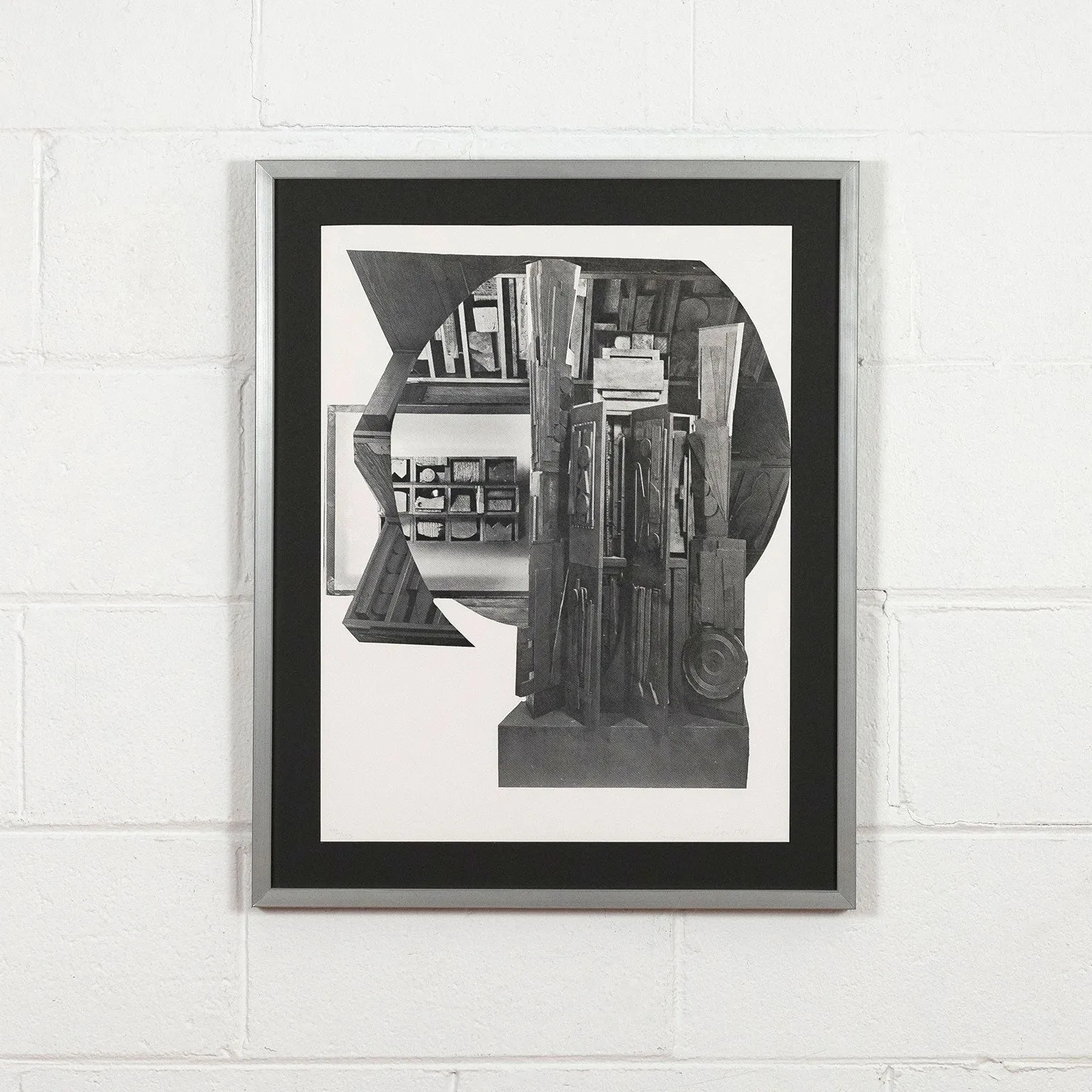 LOUISE NEVELSON "FACADE", 1966