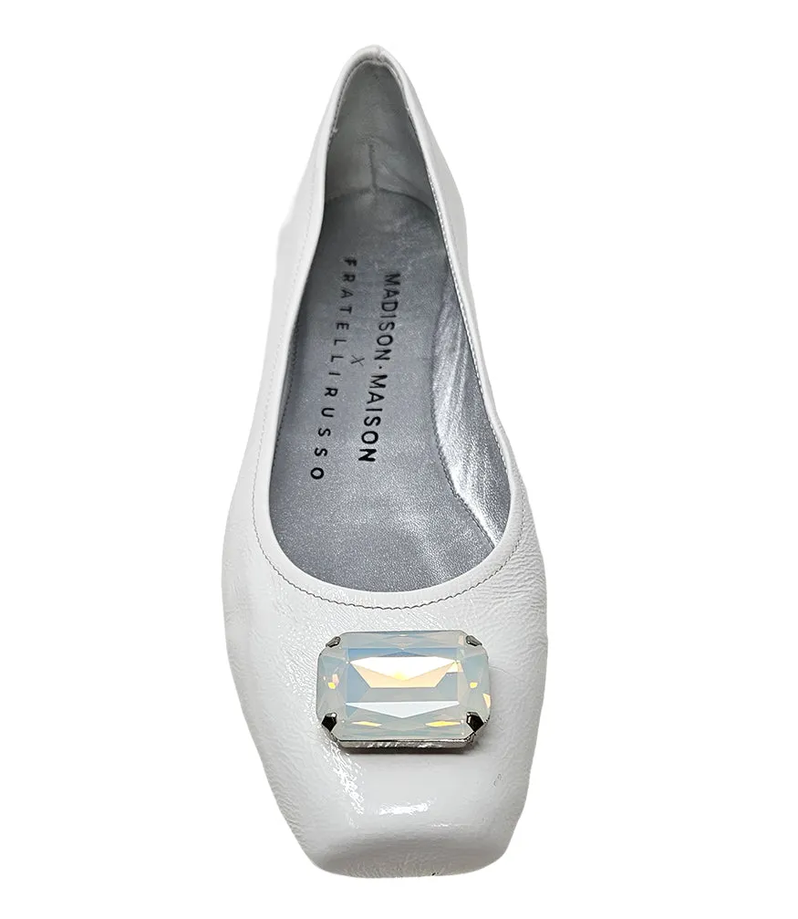 Marion White Jeweled Ballet