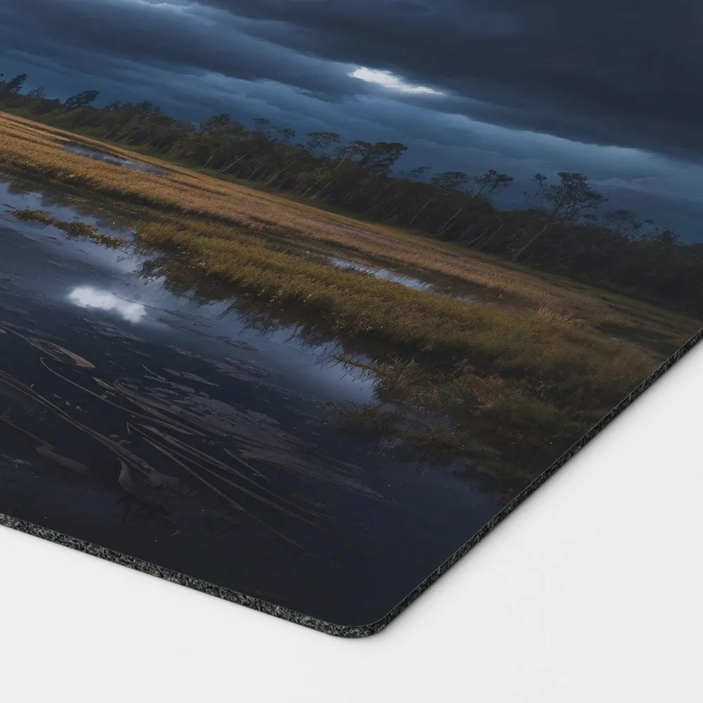 Marsh Flats Reimagined Playmat | 24"x14" Orzhov Magic the Gathering MTG