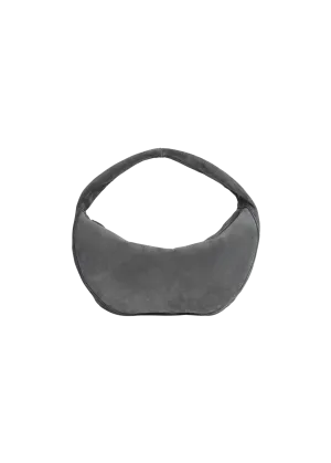 Maxi Cush Cement Suede Bag