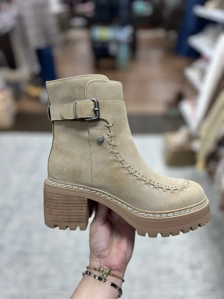 Mia Shoes Toula Boot-Sand