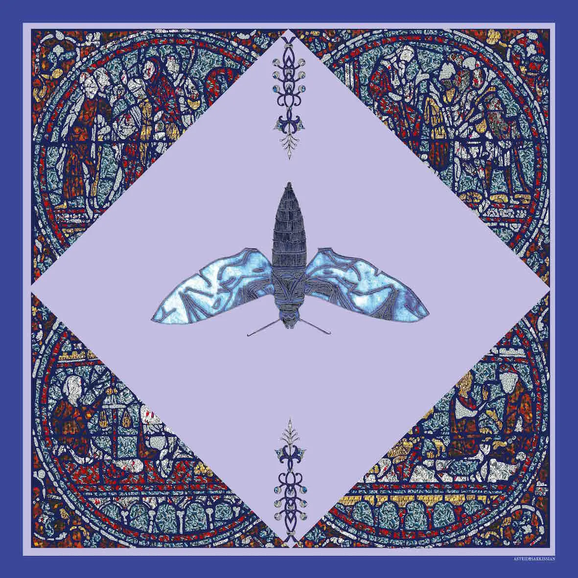 Mith Blue Modal Scarf