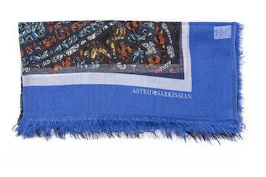 Mith Blue Modal Scarf