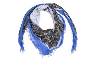 Mith Blue Modal Scarf