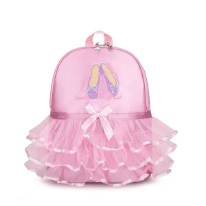 Mochila Infantil Bailarina - Rosa e Lilás