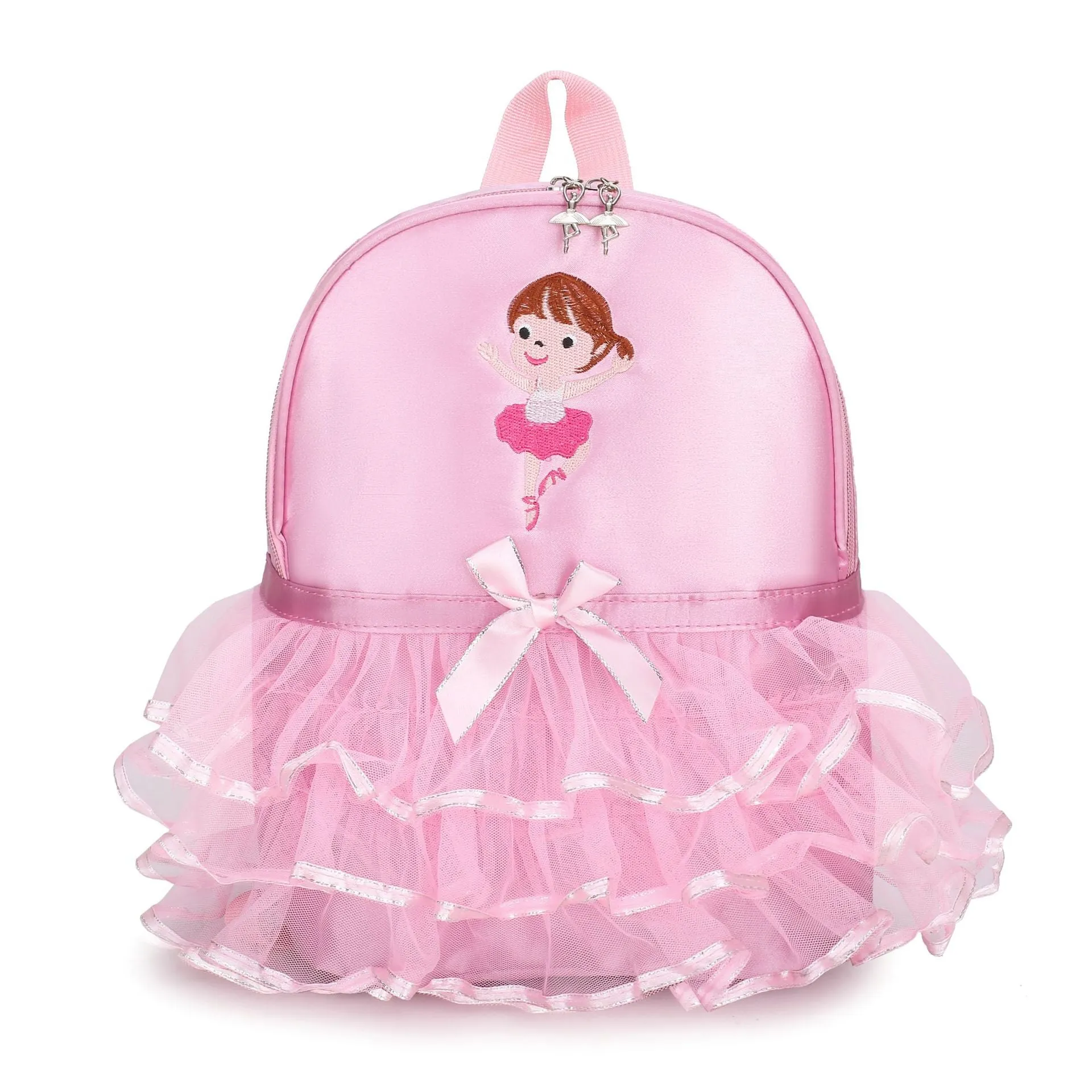 Mochila Infantil Bailarina - Rosa e Lilás