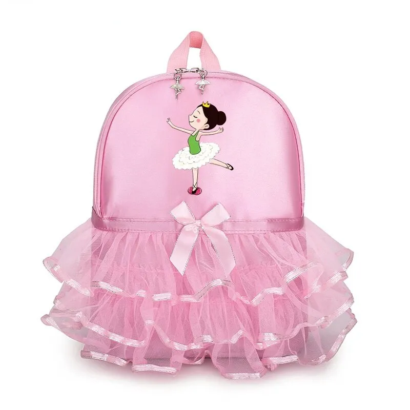 Mochila Infantil Bailarina - Rosa e Lilás