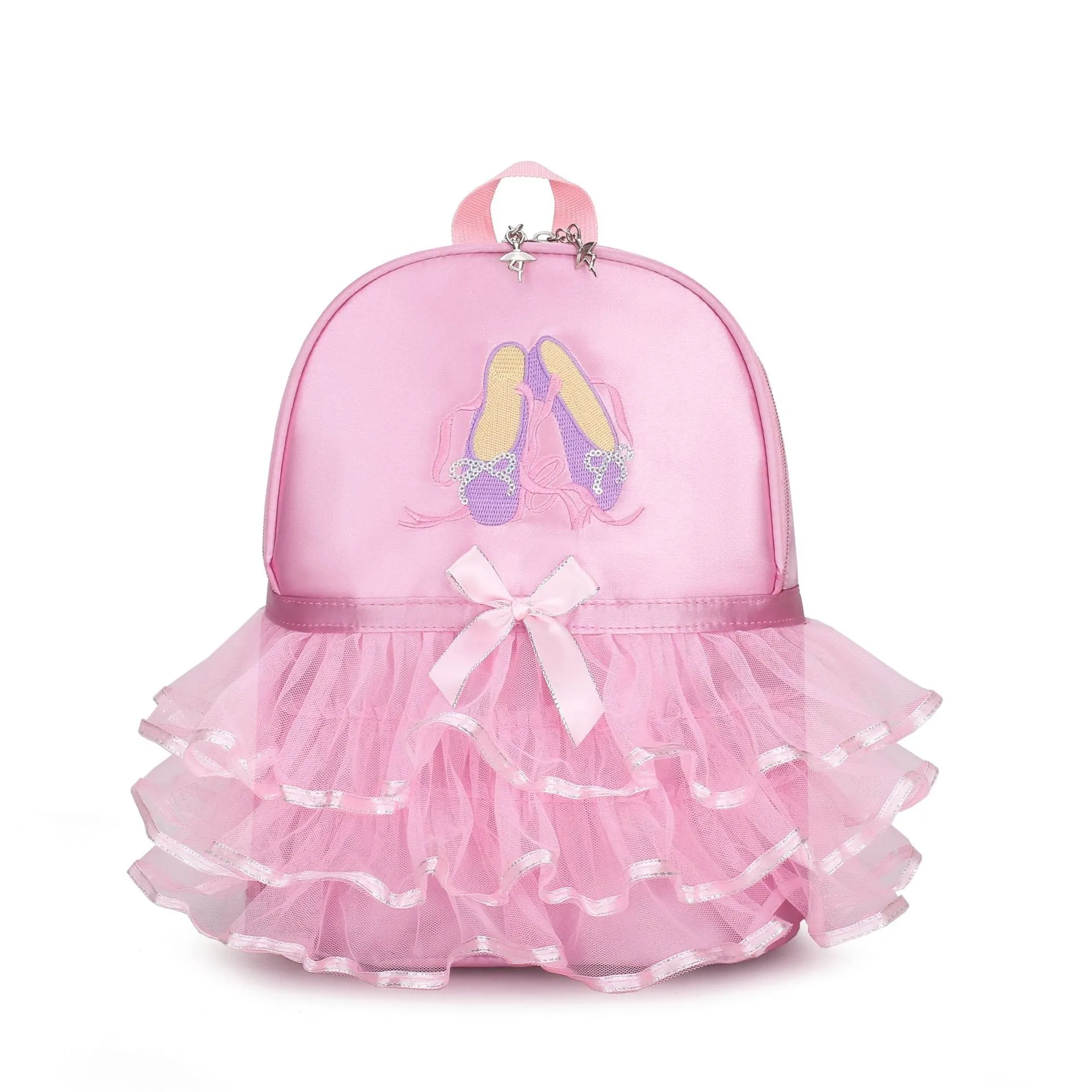Mochila Infantil Bailarina - Rosa e Lilás