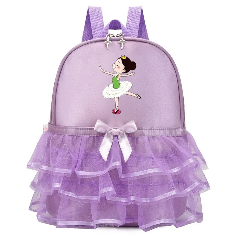 Mochila Infantil Bailarina - Rosa e Lilás