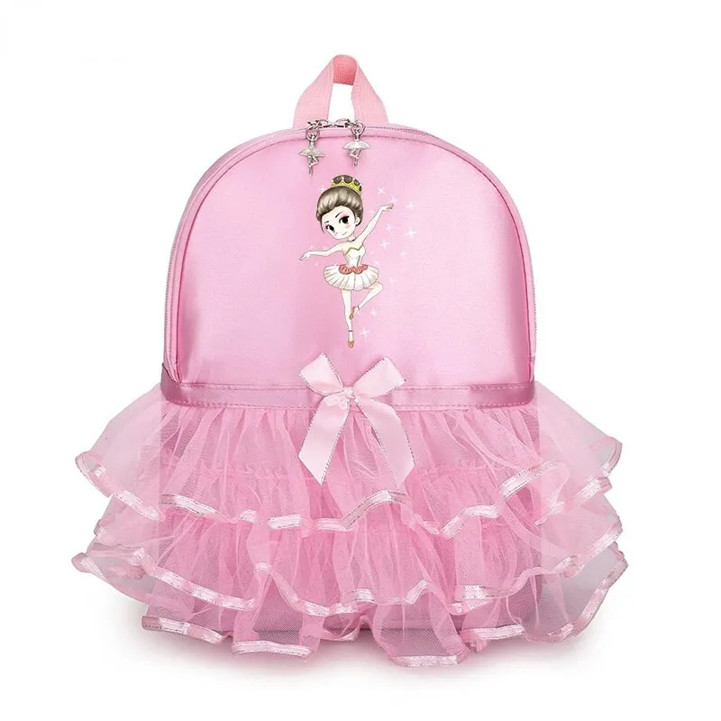 Mochila Infantil Bailarina - Rosa e Lilás