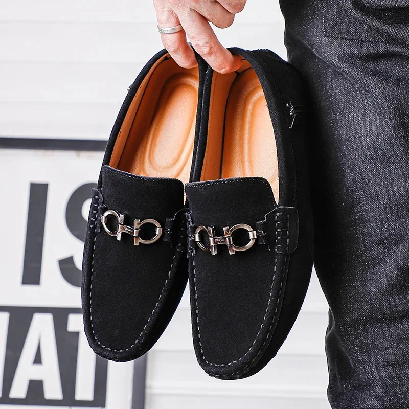 Montford Cow Suede Loafers