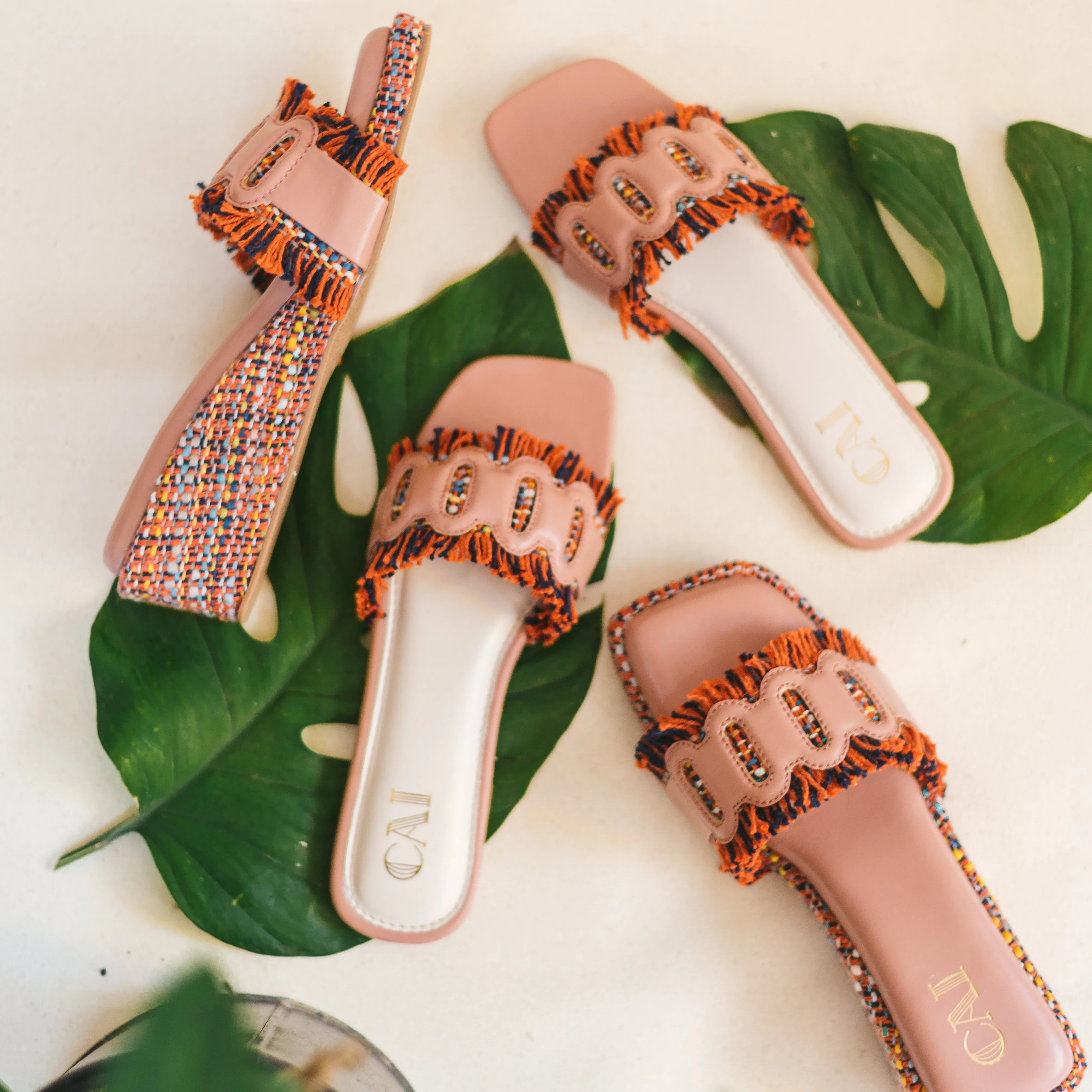 Multi Peach Flats