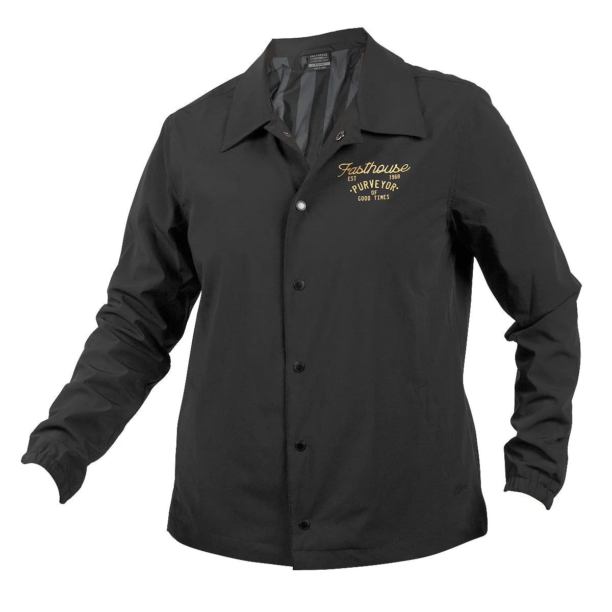 Novel Women's Coaches Jacket - Black