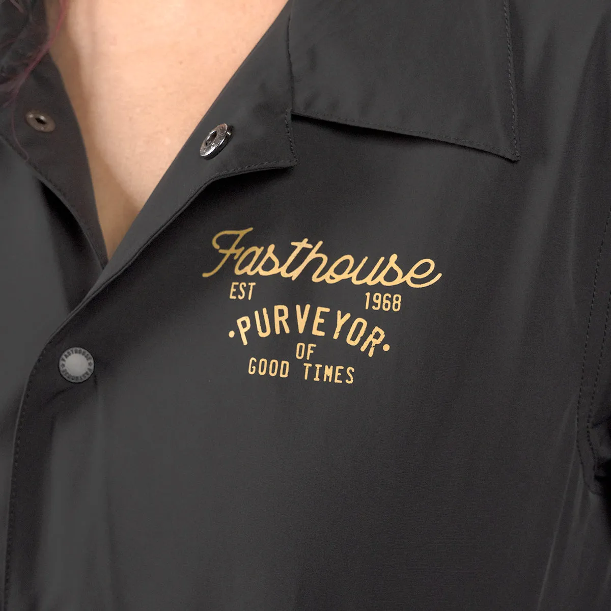 Novel Women's Coaches Jacket - Black