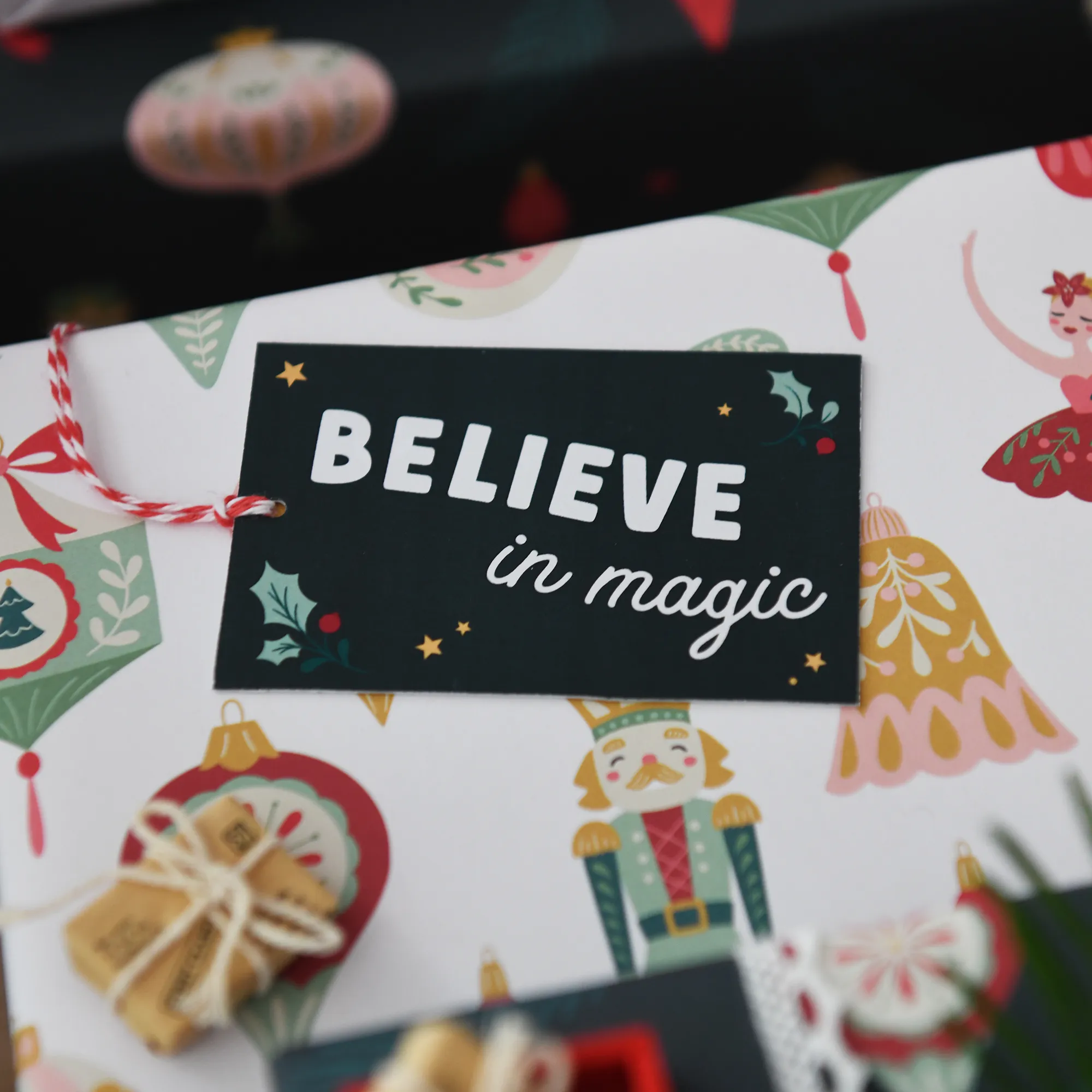 Nutcracker Mixed Christmas Wrapping Paper Set