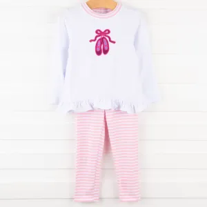On Pointe Legging Set, Pink