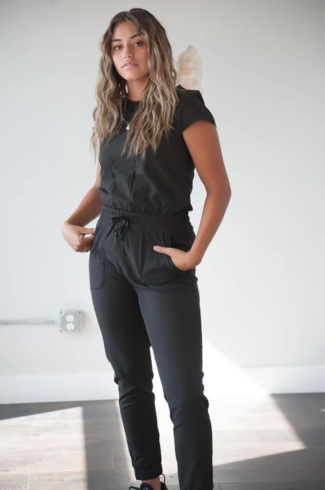 One-Piece Scrubsuit in Black