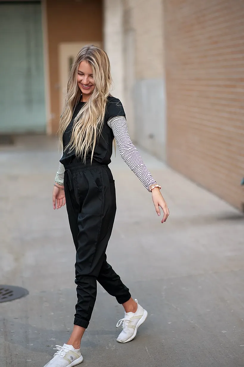 One-Piece Scrubsuit in Black