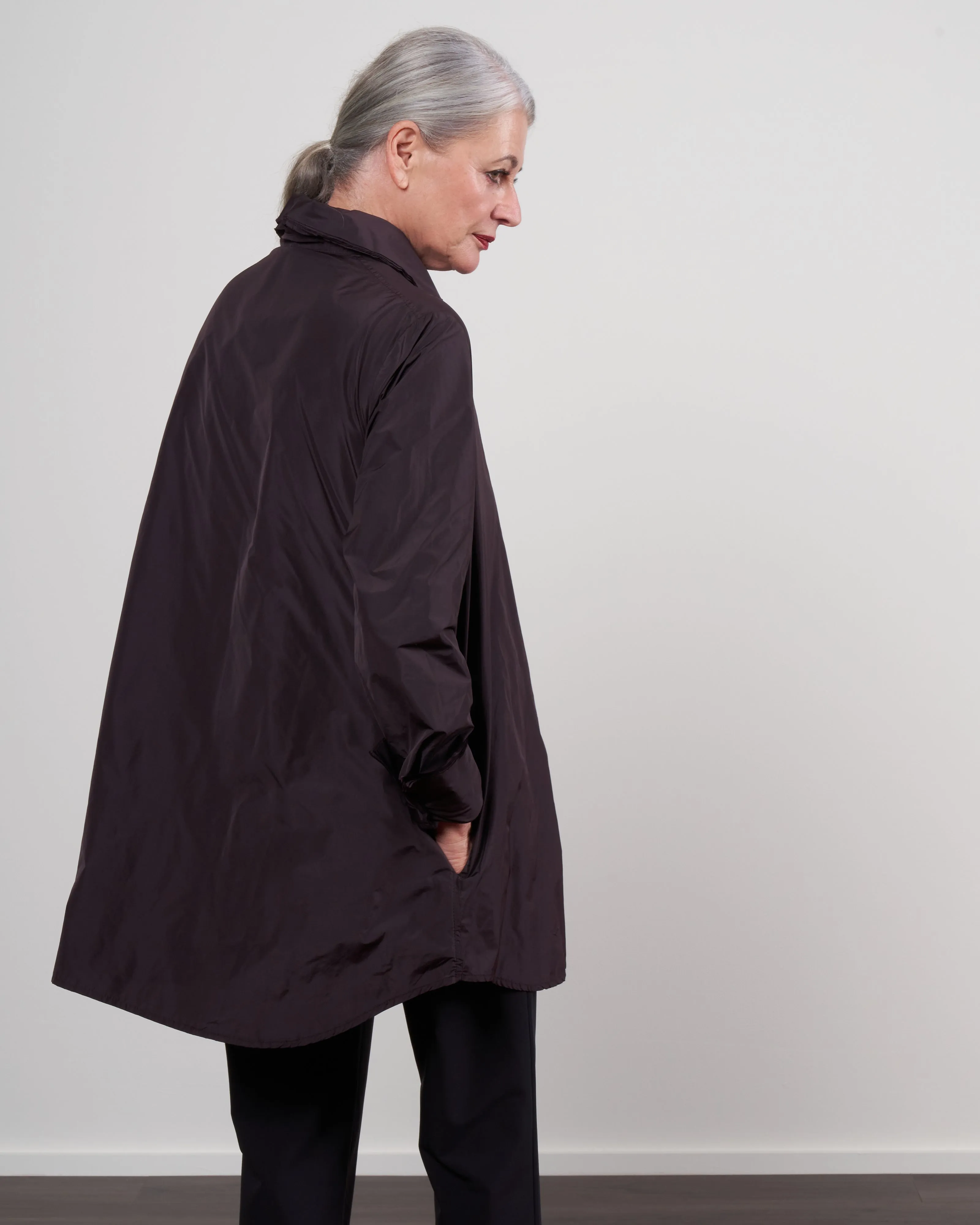 oversize deko blouse - balsamico