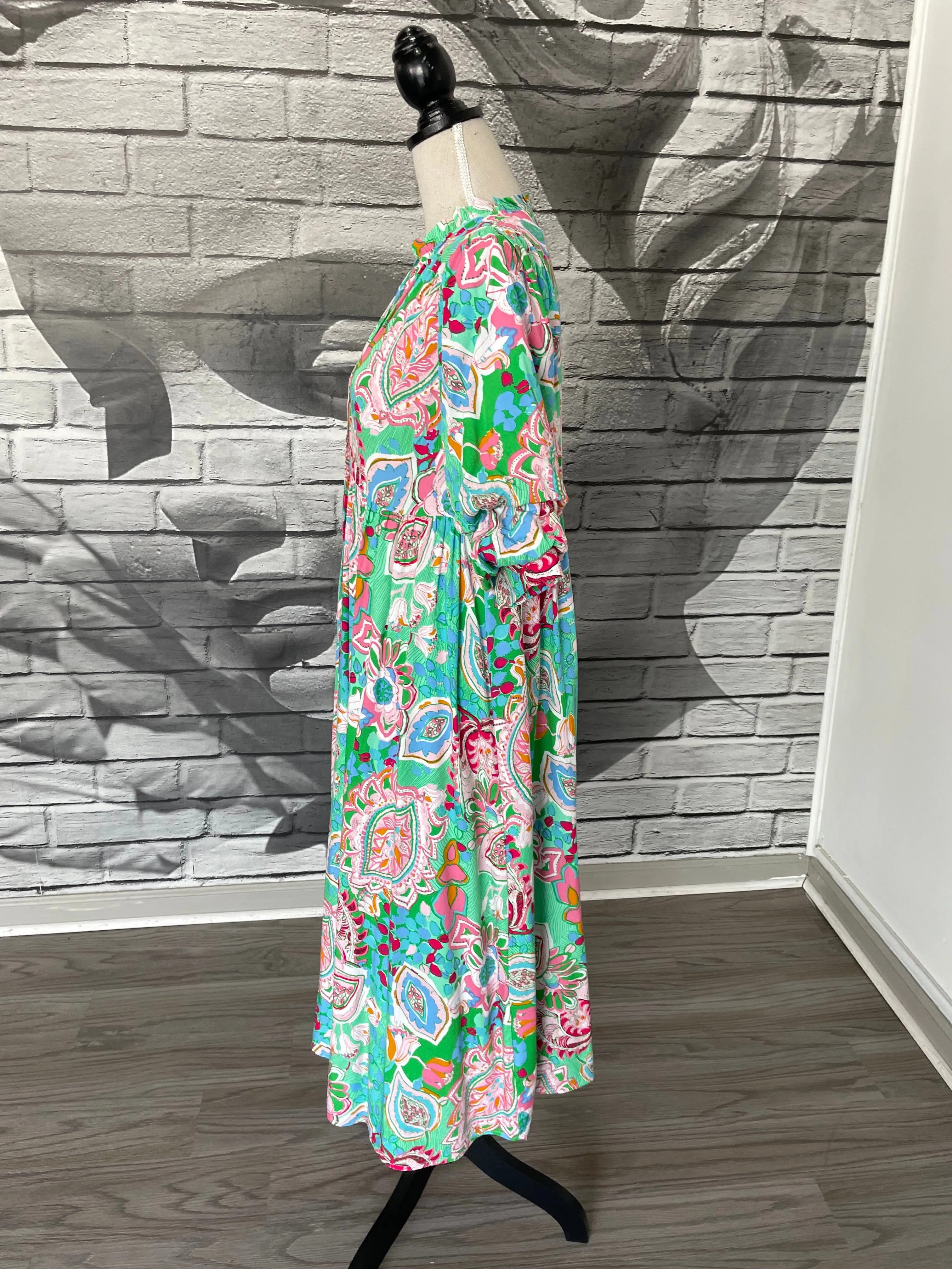 Paisley Midi Dress