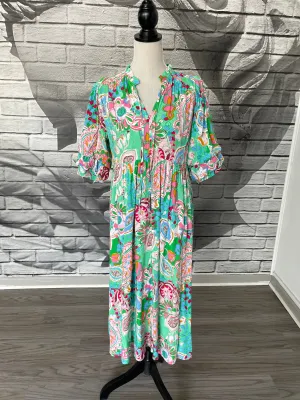Paisley Midi Dress