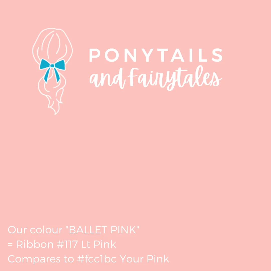 Pastel Ballet Pink Hair Accessories