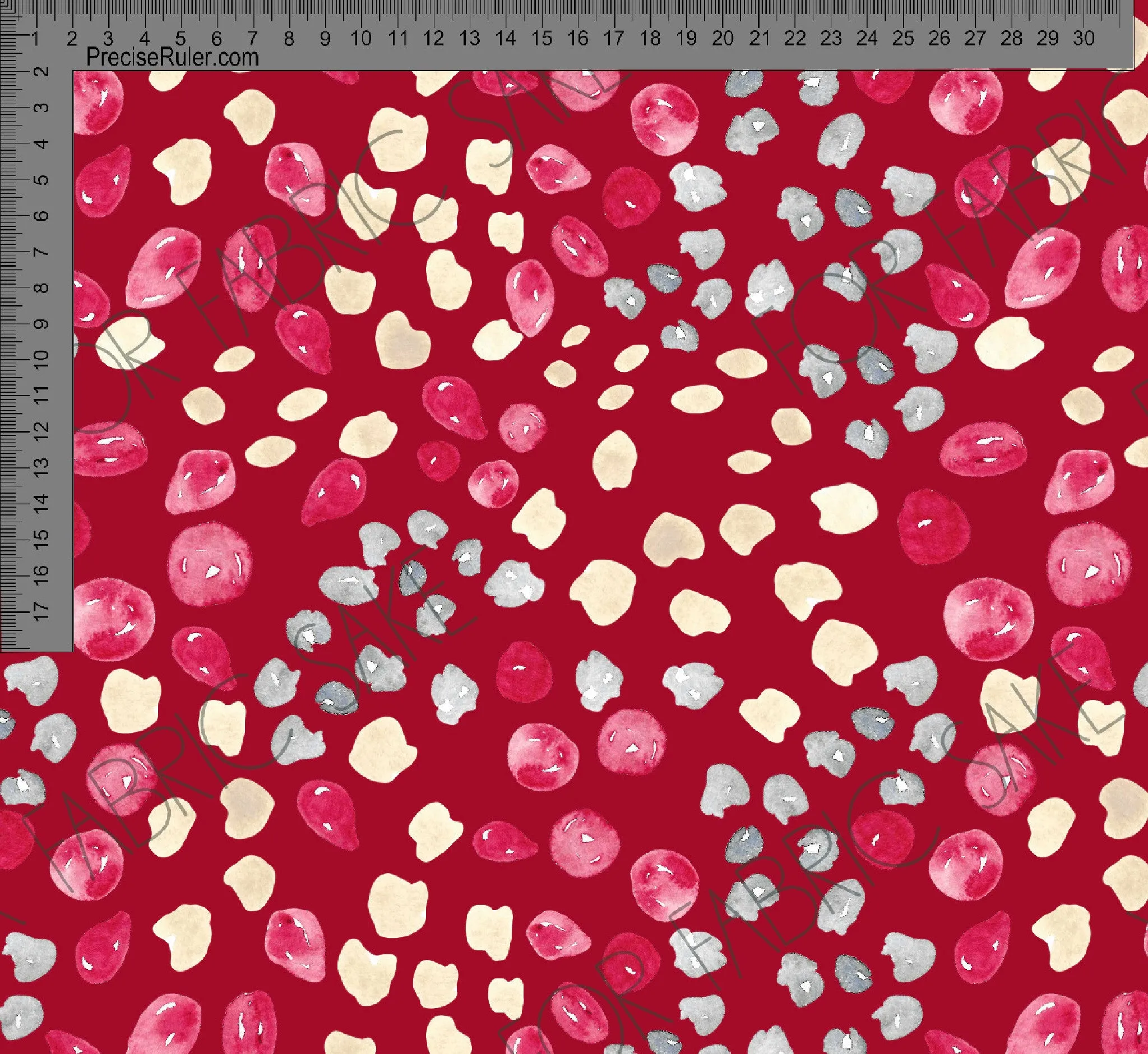 Pebbles Red - Ashleigh Fish - Custom Pre Order