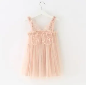 Petticoat Princess - Champagne Butterfly Dress