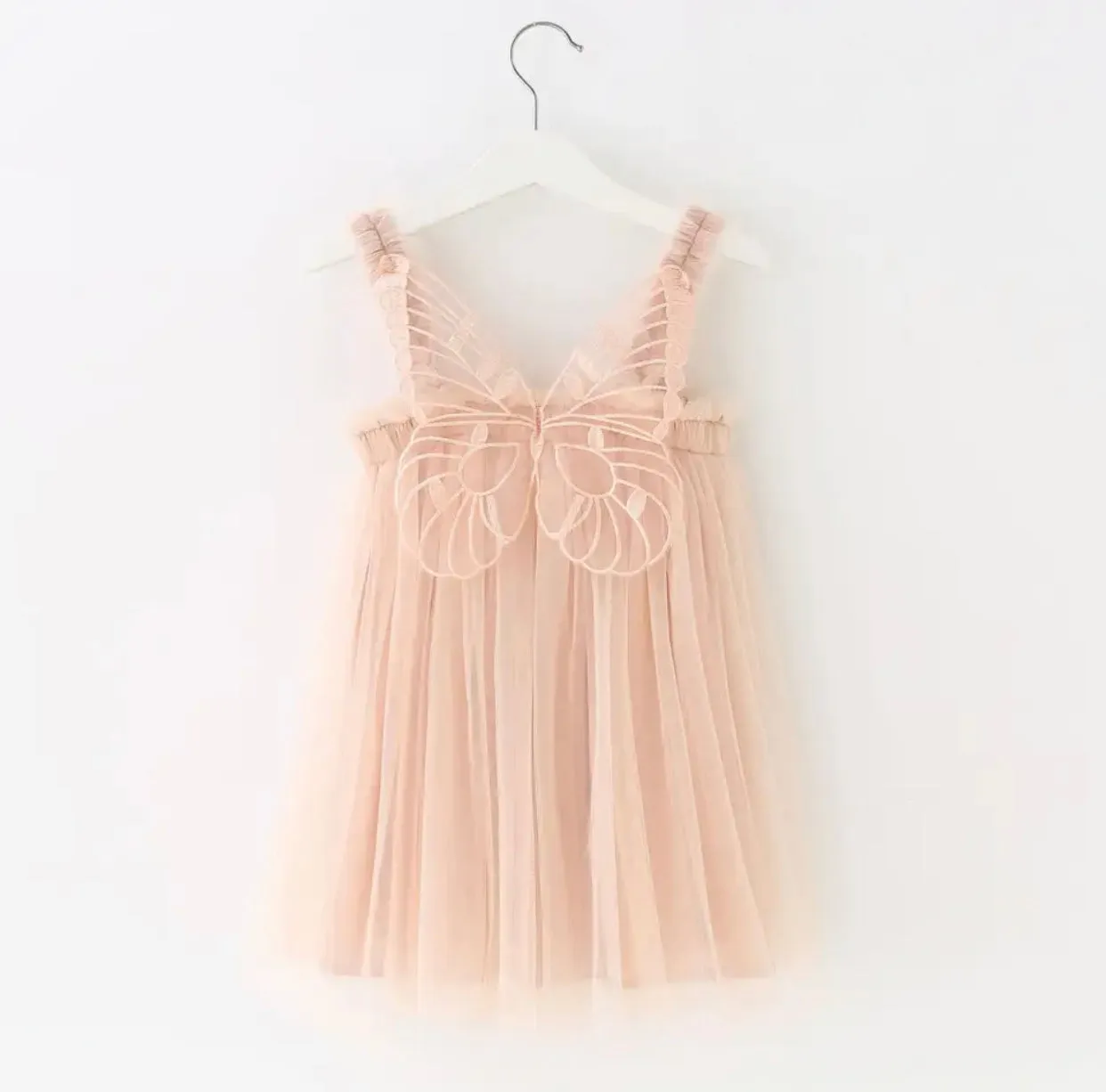 Petticoat Princess - Champagne Butterfly Dress